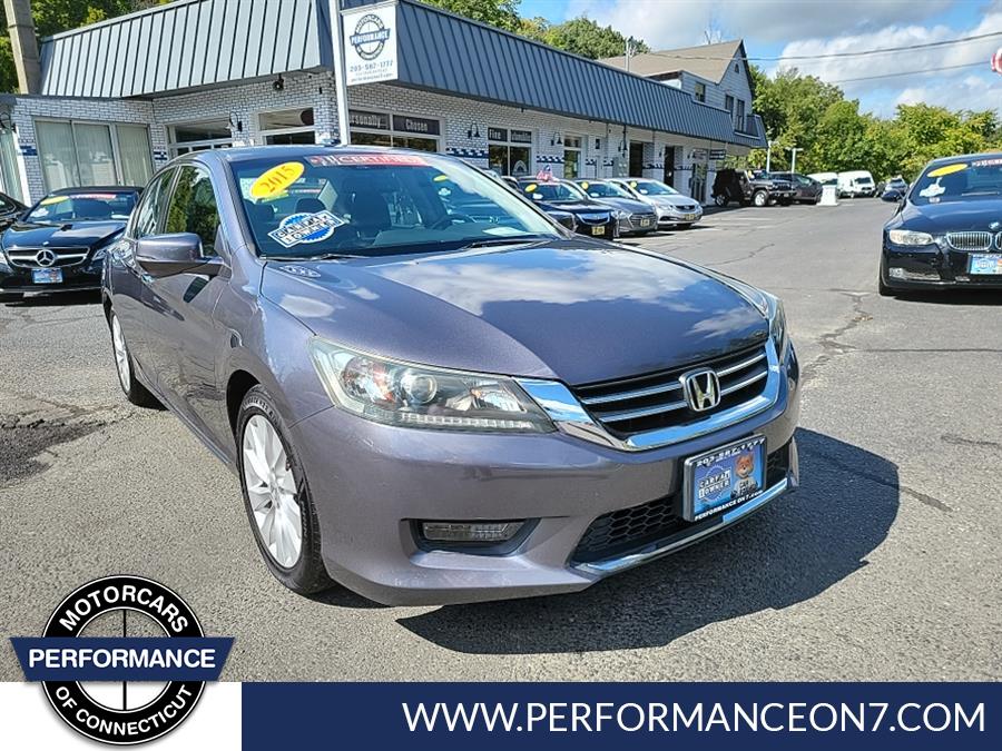 2015 Honda Accord Sedan 4dr I4 CVT EX-L, available for sale in Wilton, Connecticut | Performance Motor Cars Of Connecticut LLC. Wilton, Connecticut