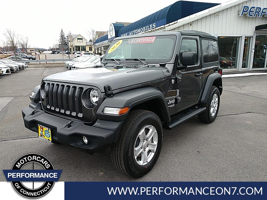 2020 Jeep Wrangler Sport S 4x4, available for sale in Wilton, Connecticut | Performance Motor Cars Of Connecticut LLC. Wilton, Connecticut 2020 Jeep Wrangler Sport S 4x4, available for sale in Wilton, Connecticut | Performance Motor Cars Of Connecticut LLC. Wilton, Connecticut