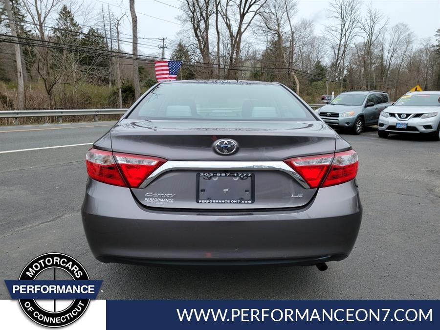 2015 Toyota Camry 4dr Sdn I4 Auto LE (Natl), available for sale in Wilton, Connecticut | Performance Motor Cars Of Connecticut LLC. Wilton, Connecticut 2015 Toyota Camry 4dr Sdn I4 Auto LE (Natl), available for sale in Wilton, Connecticut | Performance Motor Cars Of Connecticut LLC. Wilton, Connecticut