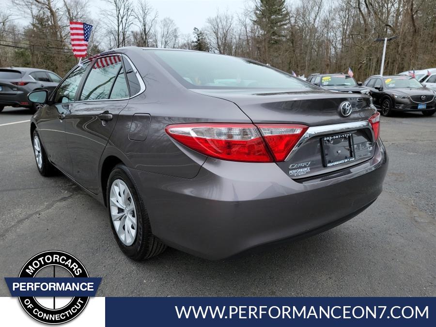 2015 Toyota Camry 4dr Sdn I4 Auto LE (Natl), available for sale in Wilton, Connecticut | Performance Motor Cars Of Connecticut LLC. Wilton, Connecticut 2015 Toyota Camry 4dr Sdn I4 Auto LE (Natl), available for sale in Wilton, Connecticut | Performance Motor Cars Of Connecticut LLC. Wilton, Connecticut