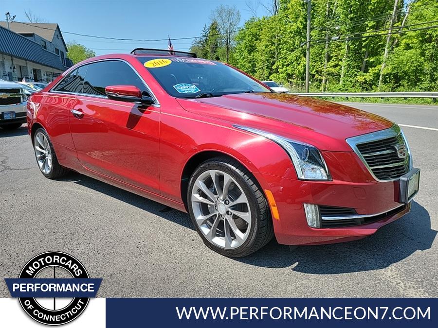 2016 Cadillac ATS Coupe 2dr Cpe 3.6L Premium Collection AWD, available for sale in Wappingers Falls, New York | Performance Motor Cars. Wappingers Falls, New York