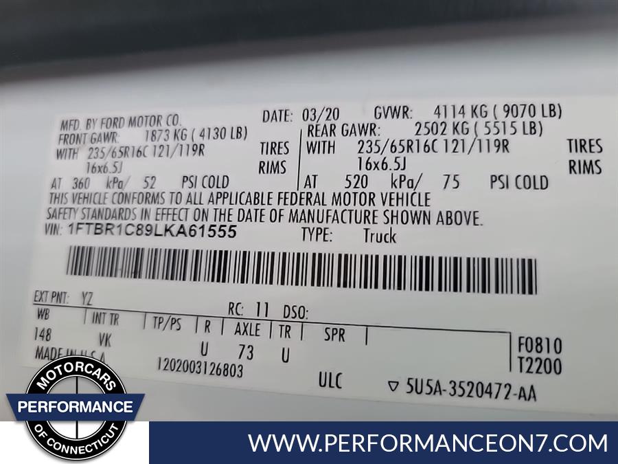 2020 Ford Transit Cargo Van T-250 148" Med Rf 9070 GVWR RWD, available for sale in Wilton, Connecticut | Performance Motor Cars Of Connecticut LLC. Wilton, Connecticut 2020 Ford Transit Cargo Van T-250 148" Med Rf 9070 GVWR RWD, available for sale in Wilton, Connecticut | Performance Motor Cars Of Connecticut LLC. Wilton, Connecticut