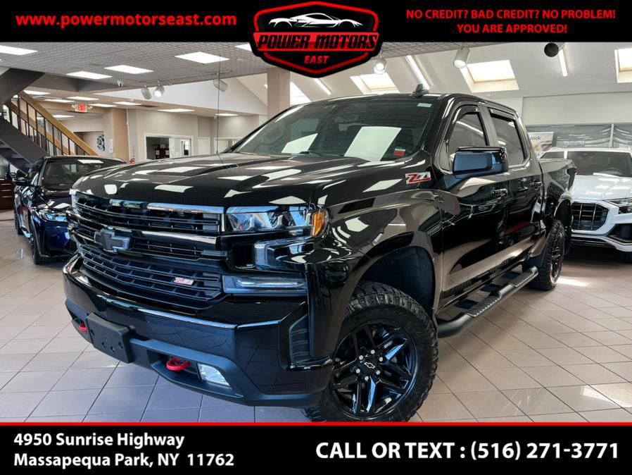 2020 Chevrolet Silverado 1500 4WD Crew Cab 147" LT Trail Boss, available for sale in Massapequa Park, New York | Power Motors East. Massapequa Park, New York