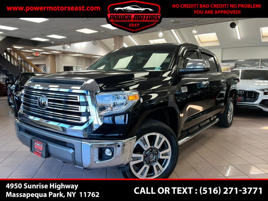 2018 Toyota Tundra 4WD 1794 Edition CrewMax 5.5'' Bed 5.7L (Natl), available for sale in Massapequa Park, New York | Power Motors East. Massapequa Park, New York