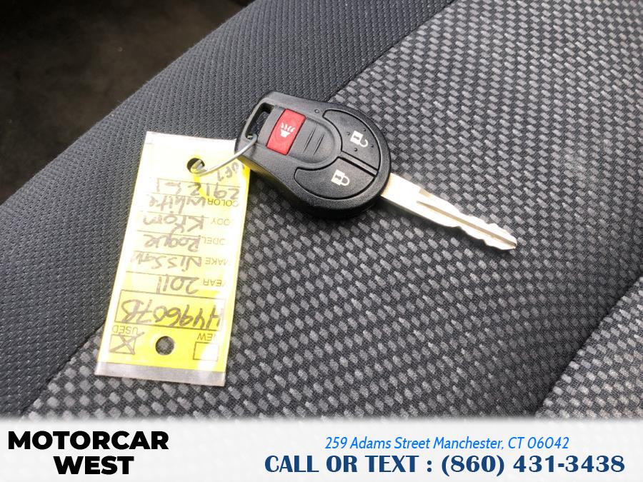 2011 Nissan Rogue AWD 4dr S, available for sale in Manchester, Connecticut | Motorcar West. Manchester, Connecticut 2011 Nissan Rogue AWD 4dr S, available for sale in Manchester, Connecticut | Motorcar West. Manchester, Connecticut