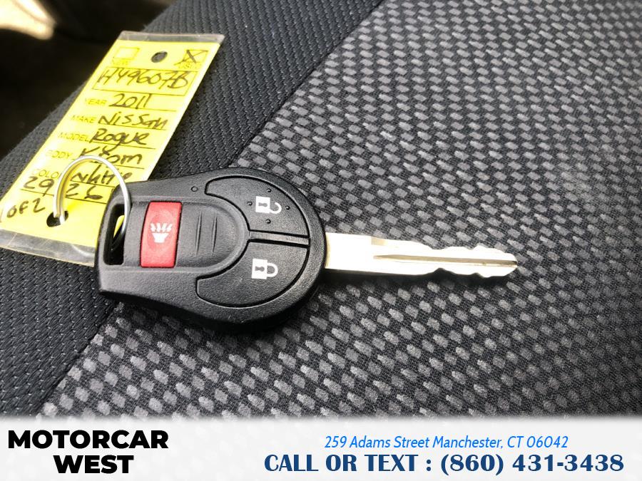 2011 Nissan Rogue AWD 4dr S, available for sale in Manchester, Connecticut | Motorcar West. Manchester, Connecticut 2011 Nissan Rogue AWD 4dr S, available for sale in Manchester, Connecticut | Motorcar West. Manchester, Connecticut