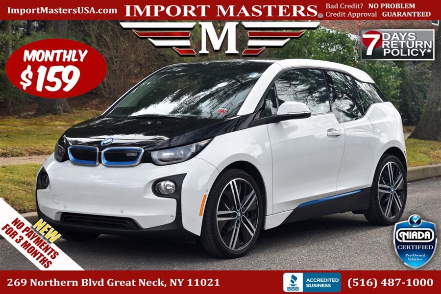 2014 BMW I3 Base 4dr Hatchback w/ Range Extender, available for sale in Great Neck, New York | Camy Cars. Great Neck, New York