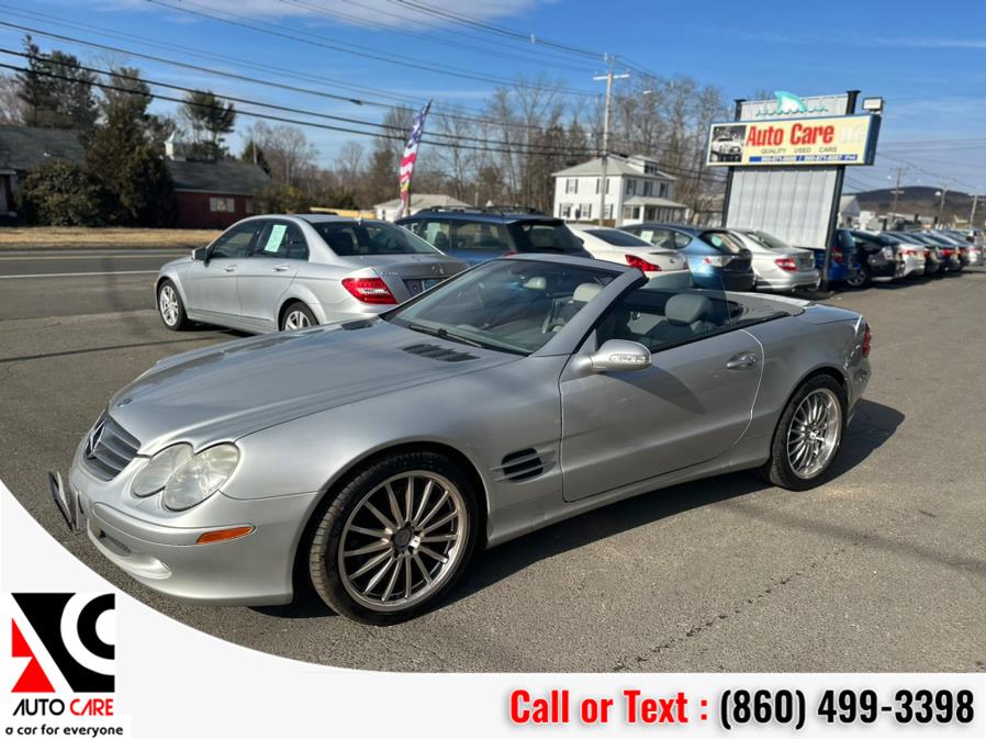 2003 Mercedes-Benz SL-Class 2dr Roadster 5.0L, available for sale in Vernon , Connecticut | Auto Care Motors. Vernon , Connecticut 2003 Mercedes-Benz SL-Class 2dr Roadster 5.0L, available for sale in Vernon , Connecticut | Auto Care Motors. Vernon , Connecticut