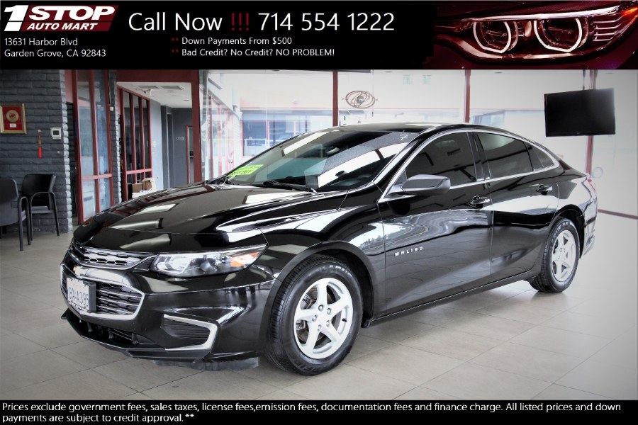 2017 Chevrolet Malibu 4dr Sdn LS w/1LS, available for sale in Garden Grove, California | 1 Stop Auto Mart Inc.. Garden Grove, California 2017 Chevrolet Malibu 4dr Sdn LS w/1LS, available for sale in Garden Grove, California | 1 Stop Auto Mart Inc.. Garden Grove, California