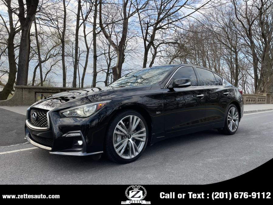 2018 INFINITI Q50 3.0t LUXE AWD, available for sale in Jersey City, New Jersey | Zettes Auto Mall. Jersey City, New Jersey