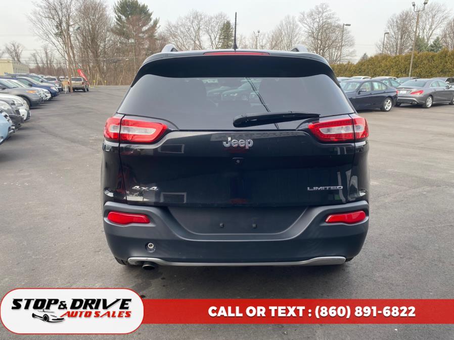2016 Jeep Cherokee 4WD 4dr Limited, available for sale in East Windsor, Connecticut | Stop & Drive Auto Sales. East Windsor, Connecticut 2016 Jeep Cherokee 4WD 4dr Limited, available for sale in East Windsor, Connecticut | Stop & Drive Auto Sales. East Windsor, Connecticut
