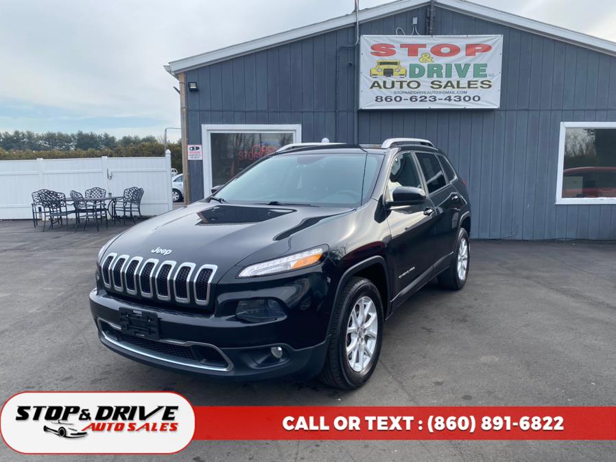 2016 Jeep Cherokee 4WD 4dr Limited, available for sale in East Windsor, Connecticut | Stop & Drive Auto Sales. East Windsor, Connecticut 2016 Jeep Cherokee 4WD 4dr Limited, available for sale in East Windsor, Connecticut | Stop & Drive Auto Sales. East Windsor, Connecticut