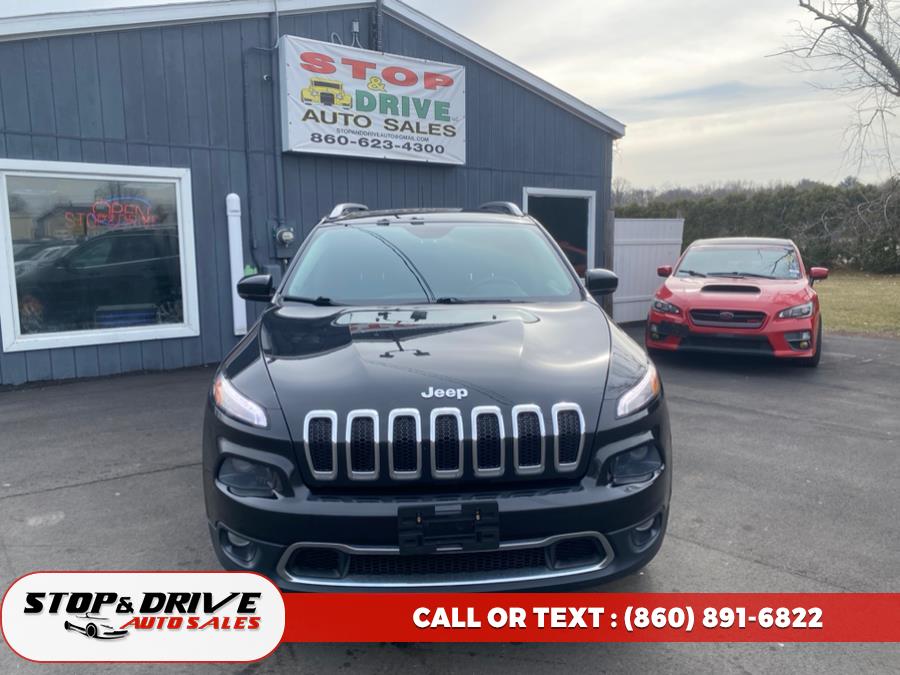 2016 Jeep Cherokee 4WD 4dr Limited, available for sale in East Windsor, Connecticut | Stop & Drive Auto Sales. East Windsor, Connecticut 2016 Jeep Cherokee 4WD 4dr Limited, available for sale in East Windsor, Connecticut | Stop & Drive Auto Sales. East Windsor, Connecticut