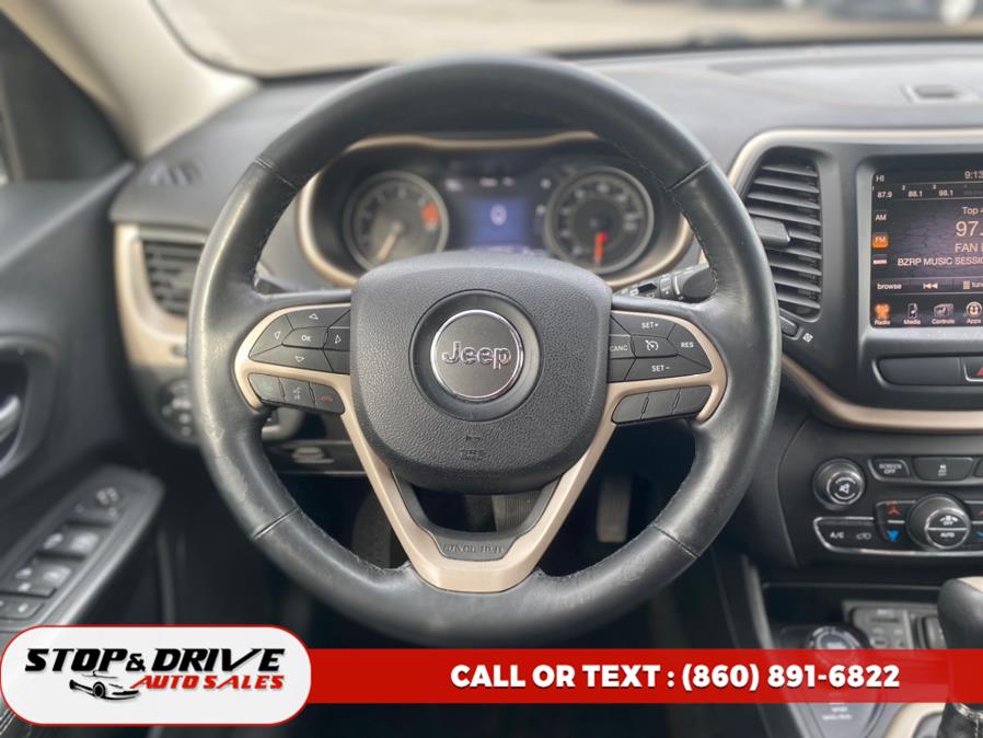 2016 Jeep Cherokee 4WD 4dr Limited, available for sale in East Windsor, Connecticut | Stop & Drive Auto Sales. East Windsor, Connecticut 2016 Jeep Cherokee 4WD 4dr Limited, available for sale in East Windsor, Connecticut | Stop & Drive Auto Sales. East Windsor, Connecticut