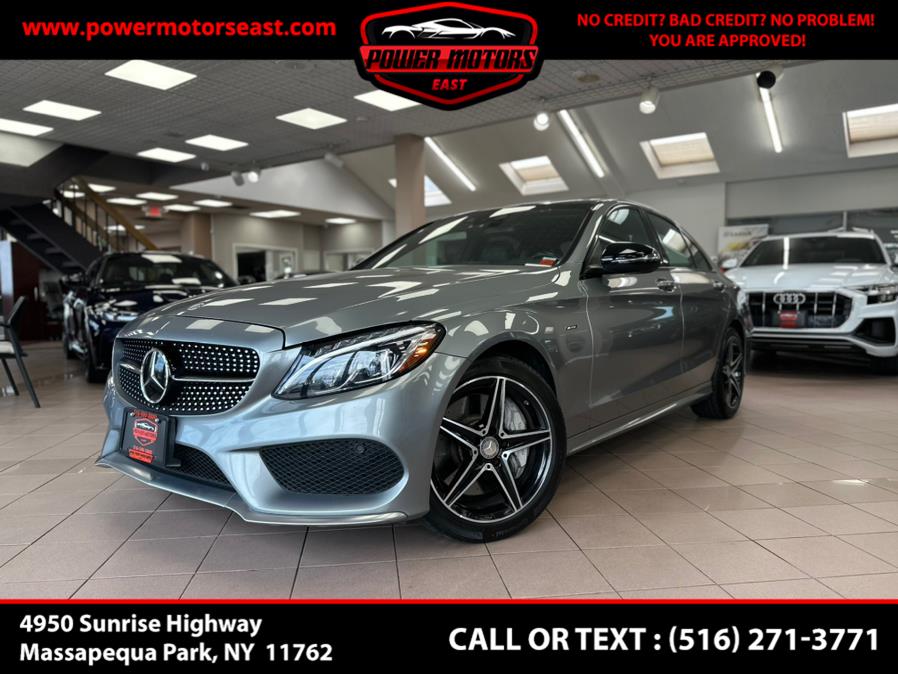 2016 Mercedes-Benz C-Class 4dr Sdn C 450 AMG 4MATIC, available for sale in Massapequa Park, New York | Power Motors East. Massapequa Park, New York