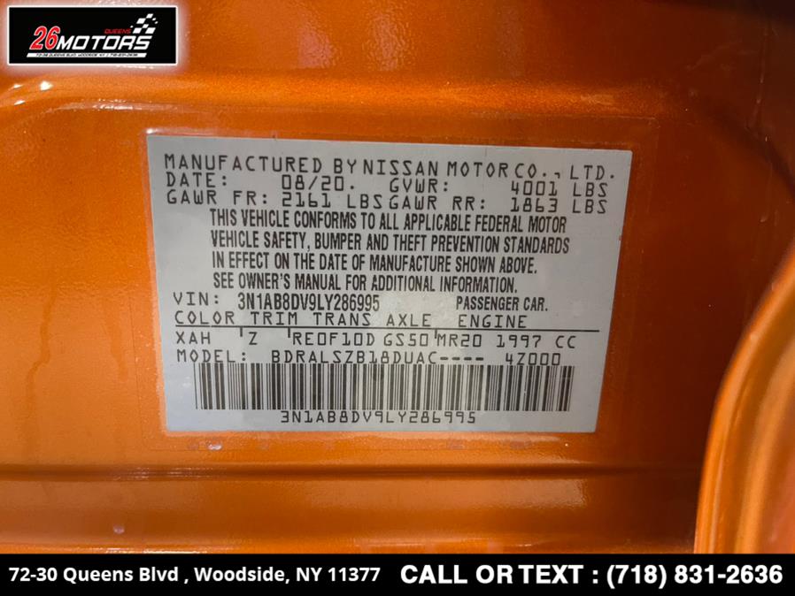 2020 Nissan Sentra SR CVT, available for sale in Woodside, New York | 26 Motors Queens. Woodside, New York 2020 Nissan Sentra SR CVT, available for sale in Woodside, New York | 26 Motors Queens. Woodside, New York