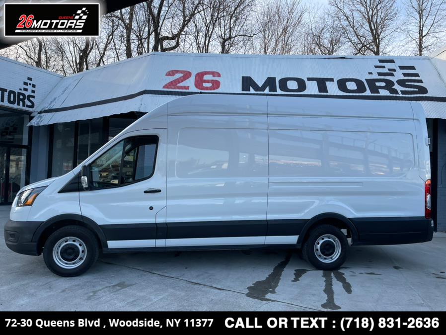2021 Ford Transit Cargo Van T-350 148" EL Hi Rf 9500 GVWR RWD, available for sale in Woodside, New York | 26 Motors Queens. Woodside, New York 2021 Ford Transit Cargo Van T-350 148" EL Hi Rf 9500 GVWR RWD, available for sale in Woodside, New York | 26 Motors Queens. Woodside, New York