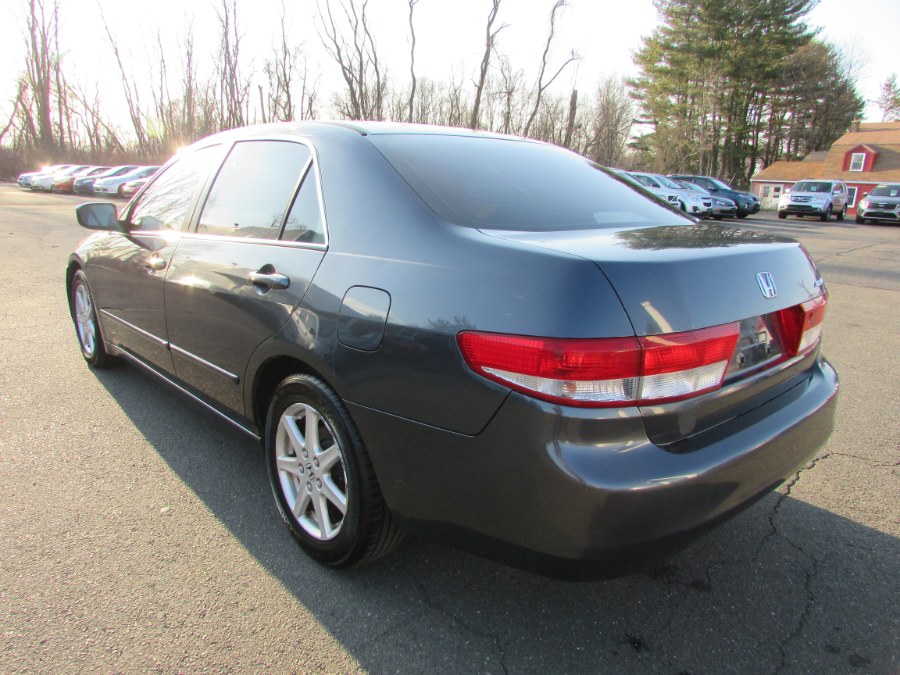 2003 Honda Accord Sdn EX Auto V6 w/Leather, available for sale in East Windsor, Connecticut | United Auto Sales of E Windsor, Inc. East Windsor, Connecticut 2003 Honda Accord Sdn EX Auto V6 w/Leather, available for sale in East Windsor, Connecticut | United Auto Sales of E Windsor, Inc. East Windsor, Connecticut