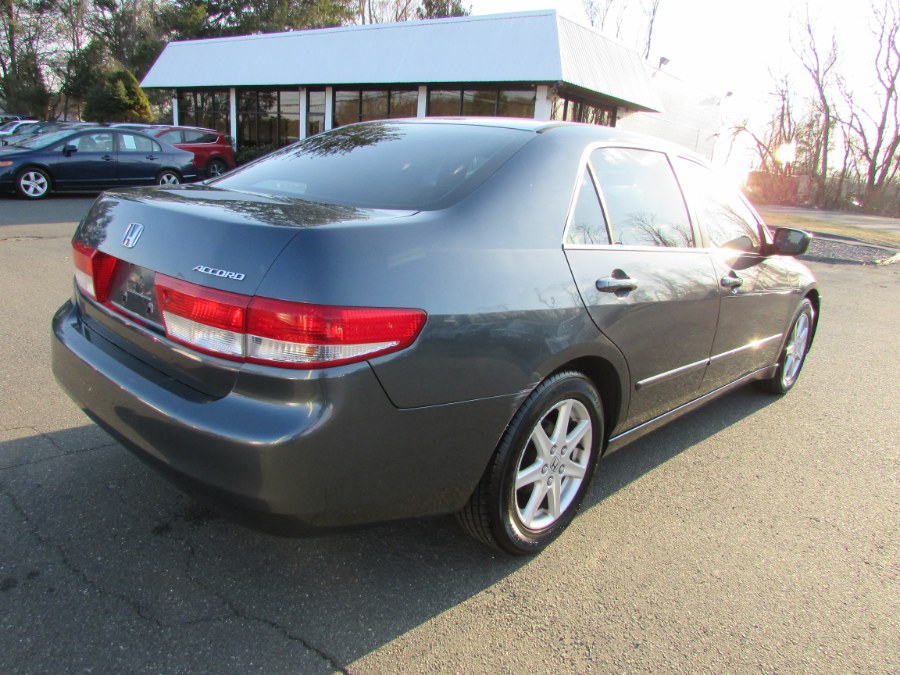 2003 Honda Accord Sdn EX Auto V6 w/Leather, available for sale in East Windsor, Connecticut | United Auto Sales of E Windsor, Inc. East Windsor, Connecticut 2003 Honda Accord Sdn EX Auto V6 w/Leather, available for sale in East Windsor, Connecticut | United Auto Sales of E Windsor, Inc. East Windsor, Connecticut