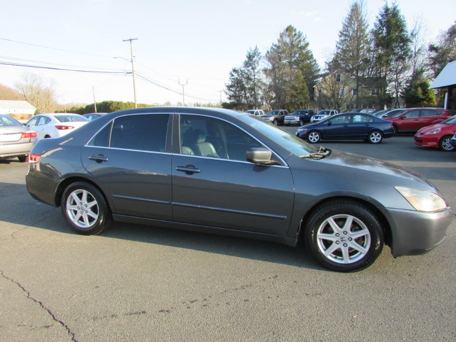 2003 Honda Accord Sdn EX Auto V6 w/Leather, available for sale in East Windsor, Connecticut | United Auto Sales of E Windsor, Inc. East Windsor, Connecticut 2003 Honda Accord Sdn EX Auto V6 w/Leather, available for sale in East Windsor, Connecticut | United Auto Sales of E Windsor, Inc. East Windsor, Connecticut