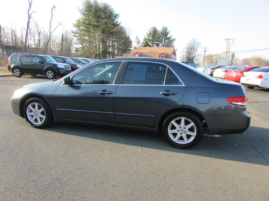 2003 Honda Accord Sdn EX Auto V6 w/Leather, available for sale in East Windsor, Connecticut | United Auto Sales of E Windsor, Inc. East Windsor, Connecticut 2003 Honda Accord Sdn EX Auto V6 w/Leather, available for sale in East Windsor, Connecticut | United Auto Sales of E Windsor, Inc. East Windsor, Connecticut