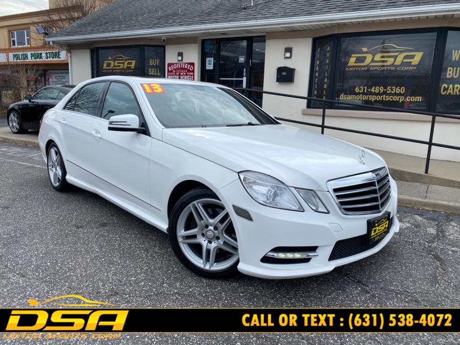 2013 Mercedes-Benz E-Class 4dr Sdn E 350 Sport 4MATIC *Ltd Avail*, available for sale in Commack, New York | DSA Motor Sports Corp. Commack, New York 2013 Mercedes-Benz E-Class 4dr Sdn E 350 Sport 4MATIC *Ltd Avail*, available for sale in Commack, New York | DSA Motor Sports Corp. Commack, New York