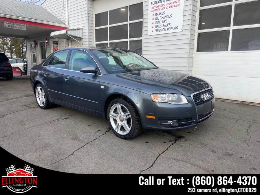 2007 Audi A4 2007 4dr Sdn Auto 2.0T quattro, available for sale in Ellington, Connecticut | Ellington Automotive LLC. Ellington, Connecticut 2007 Audi A4 2007 4dr Sdn Auto 2.0T quattro, available for sale in Ellington, Connecticut | Ellington Automotive LLC. Ellington, Connecticut