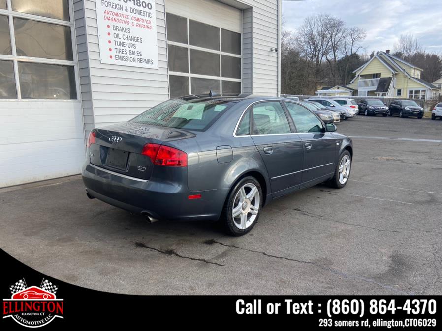 2007 Audi A4 2007 4dr Sdn Auto 2.0T quattro, available for sale in Ellington, Connecticut | Ellington Automotive LLC. Ellington, Connecticut 2007 Audi A4 2007 4dr Sdn Auto 2.0T quattro, available for sale in Ellington, Connecticut | Ellington Automotive LLC. Ellington, Connecticut