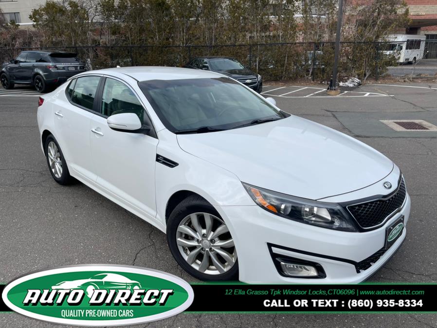 2015 Kia Optima 4dr Sdn EX, available for sale in Windsor Locks, Connecticut | Auto Direct LLC. Windsor Locks, Connecticut 2015 Kia Optima 4dr Sdn EX, available for sale in Windsor Locks, Connecticut | Auto Direct LLC. Windsor Locks, Connecticut
