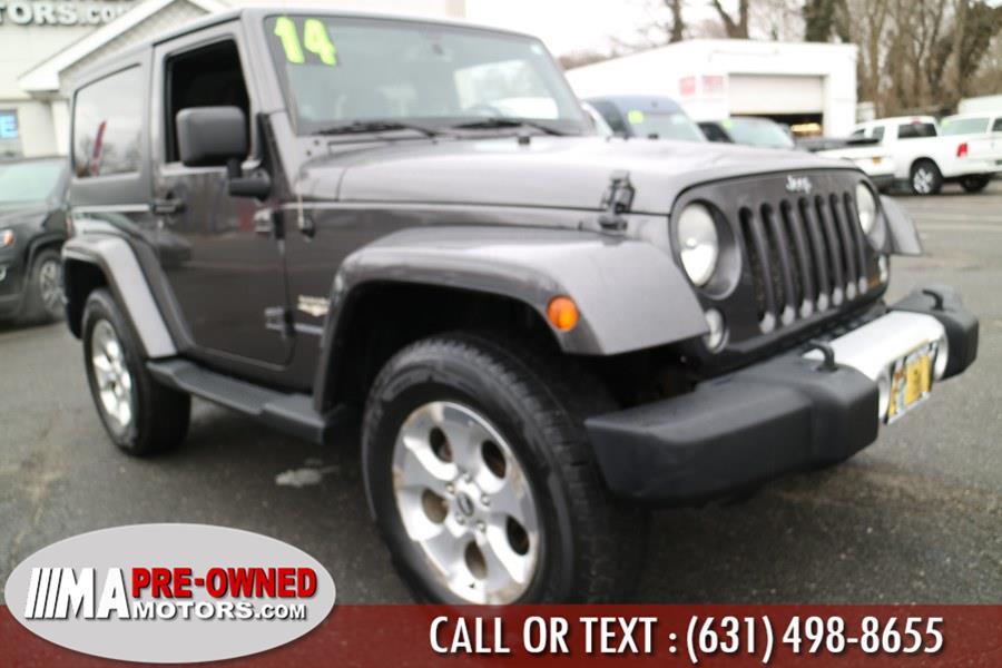 2014 Jeep Wrangler 4WD 2dr Sahara, available for sale in Huntington Station, New York | M & A Motors. Huntington Station, New York 2014 Jeep Wrangler 4WD 2dr Sahara, available for sale in Huntington Station, New York | M & A Motors. Huntington Station, New York