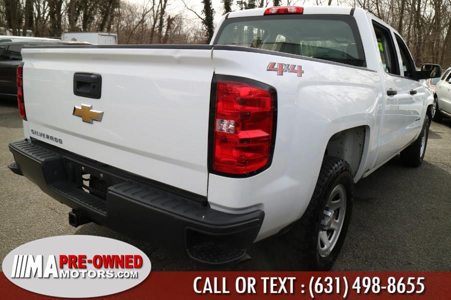 2018 Chevrolet Silverado 1500 4WD Crew Cab 153.0" Work Truck, available for sale in Huntington Station, New York | M & A Motors. Huntington Station, New York 2018 Chevrolet Silverado 1500 4WD Crew Cab 153.0" Work Truck, available for sale in Huntington Station, New York | M & A Motors. Huntington Station, New York
