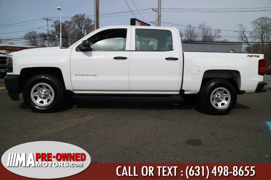 2018 Chevrolet Silverado 1500 4WD Crew Cab 153.0" Work Truck, available for sale in Huntington Station, New York | M & A Motors. Huntington Station, New York 2018 Chevrolet Silverado 1500 4WD Crew Cab 153.0" Work Truck, available for sale in Huntington Station, New York | M & A Motors. Huntington Station, New York