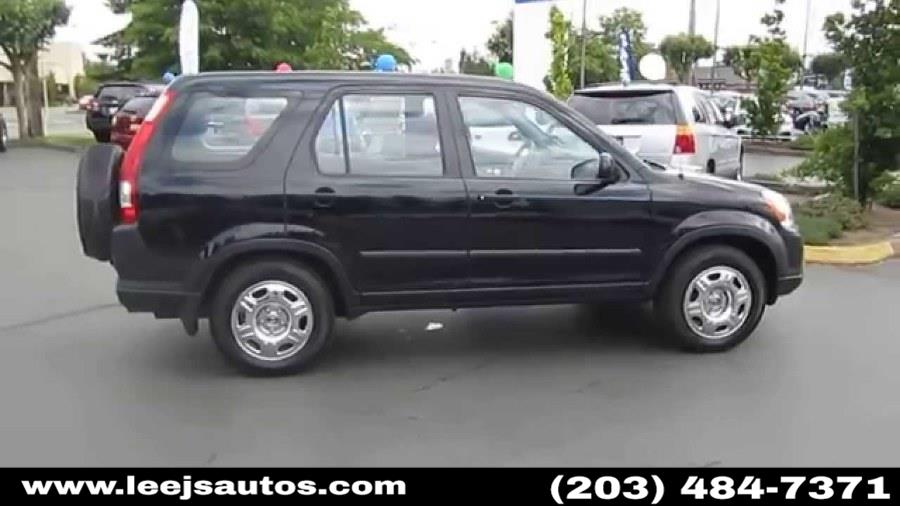 2005 Honda CR-V 4WD LX AT, available for sale in North Branford, Connecticut | LeeJ's Auto Sales & Service. North Branford, Connecticut