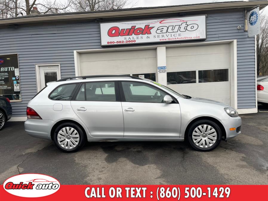 2013 Volkswagen Jetta SportWagen 4dr Auto S PZEV, available for sale in Bristol, Connecticut | Quick Auto LLC. Bristol, Connecticut 2013 Volkswagen Jetta SportWagen 4dr Auto S PZEV, available for sale in Bristol, Connecticut | Quick Auto LLC. Bristol, Connecticut