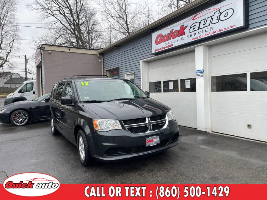 2012 Dodge Grand Caravan 4dr Wgn SXT, available for sale in Bristol, Connecticut | Quick Auto LLC. Bristol, Connecticut 2012 Dodge Grand Caravan 4dr Wgn SXT, available for sale in Bristol, Connecticut | Quick Auto LLC. Bristol, Connecticut