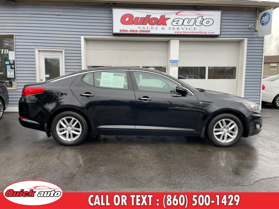2013 Kia Optima 4dr Sdn LX, available for sale in Bristol, Connecticut | Quick Auto LLC. Bristol, Connecticut 2013 Kia Optima 4dr Sdn LX, available for sale in Bristol, Connecticut | Quick Auto LLC. Bristol, Connecticut