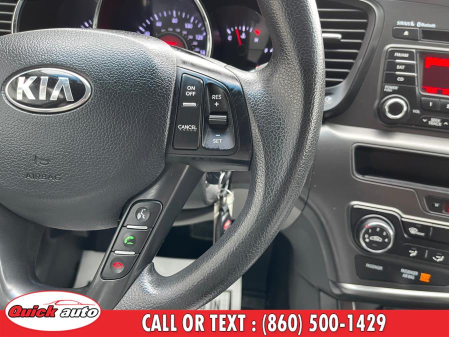 2013 Kia Optima 4dr Sdn LX, available for sale in Bristol, Connecticut | Quick Auto LLC. Bristol, Connecticut 2013 Kia Optima 4dr Sdn LX, available for sale in Bristol, Connecticut | Quick Auto LLC. Bristol, Connecticut
