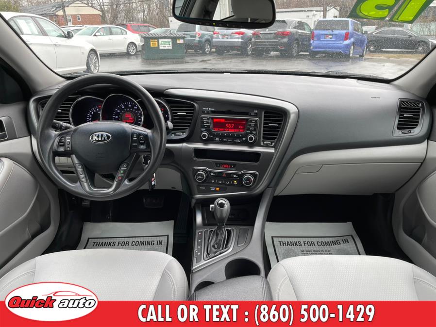 2013 Kia Optima 4dr Sdn LX, available for sale in Bristol, Connecticut | Quick Auto LLC. Bristol, Connecticut 2013 Kia Optima 4dr Sdn LX, available for sale in Bristol, Connecticut | Quick Auto LLC. Bristol, Connecticut