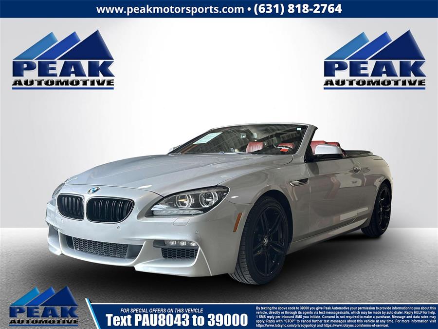 2014 BMW 6 Series 2dr Conv 640i xDrive AWD, available for sale in Bayshore, New York | Peak Automotive Inc.. Bayshore, New York