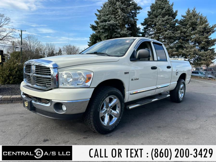 2008 Dodge Ram 1500 4WD Quad Cab 140.5" SLT, available for sale in East Windsor, Connecticut | Central A/S LLC. East Windsor, Connecticut 2008 Dodge Ram 1500 4WD Quad Cab 140.5" SLT, available for sale in East Windsor, Connecticut | Central A/S LLC. East Windsor, Connecticut