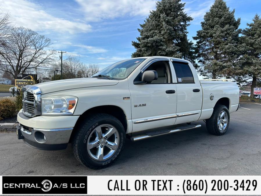 2008 Dodge Ram 1500 4WD Quad Cab 140.5" SLT, available for sale in East Windsor, Connecticut | Central A/S LLC. East Windsor, Connecticut 2008 Dodge Ram 1500 4WD Quad Cab 140.5" SLT, available for sale in East Windsor, Connecticut | Central A/S LLC. East Windsor, Connecticut
