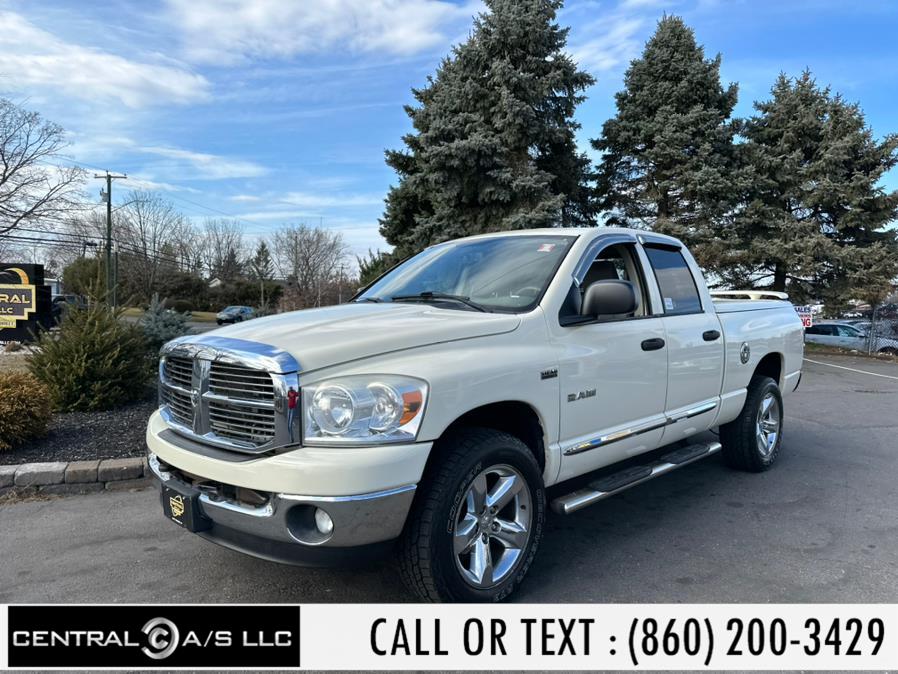 2008 Dodge Ram 1500 4WD Quad Cab 140.5" SLT, available for sale in East Windsor, Connecticut | Central A/S LLC. East Windsor, Connecticut