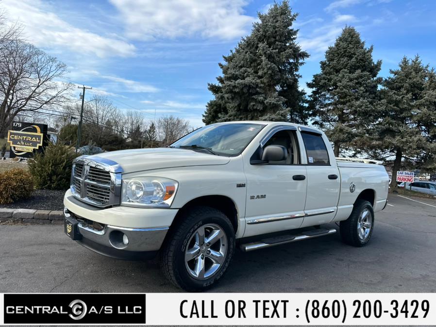 2008 Dodge Ram 1500 4WD Quad Cab 140.5" SLT, available for sale in East Windsor, Connecticut | Central A/S LLC. East Windsor, Connecticut 2008 Dodge Ram 1500 4WD Quad Cab 140.5" SLT, available for sale in East Windsor, Connecticut | Central A/S LLC. East Windsor, Connecticut