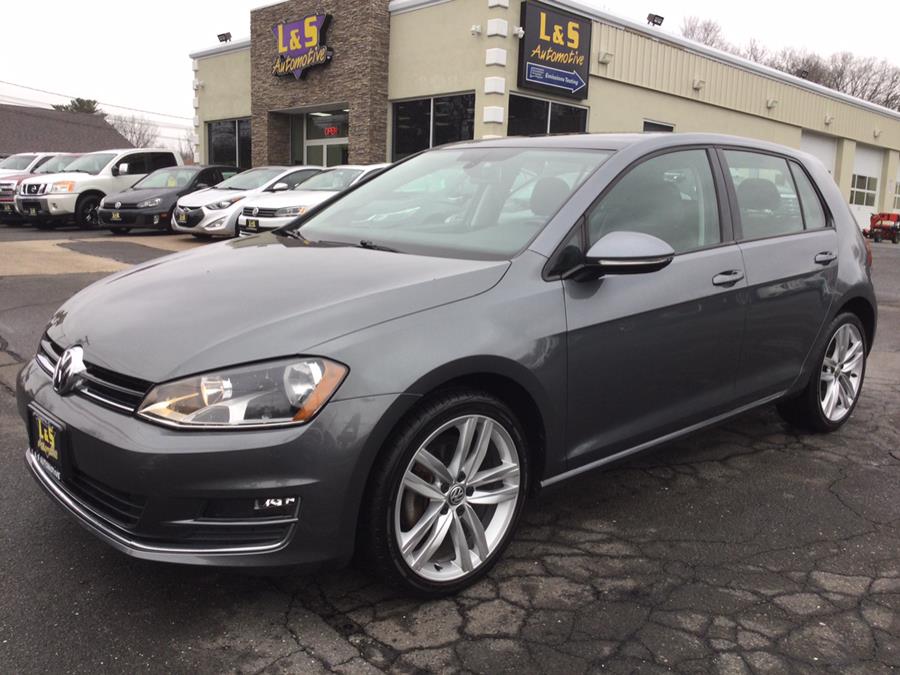 2015 Volkswagen Golf 4dr HB Auto TSI SEL, available for sale in Plantsville, Connecticut | L&S Automotive LLC. Plantsville, Connecticut