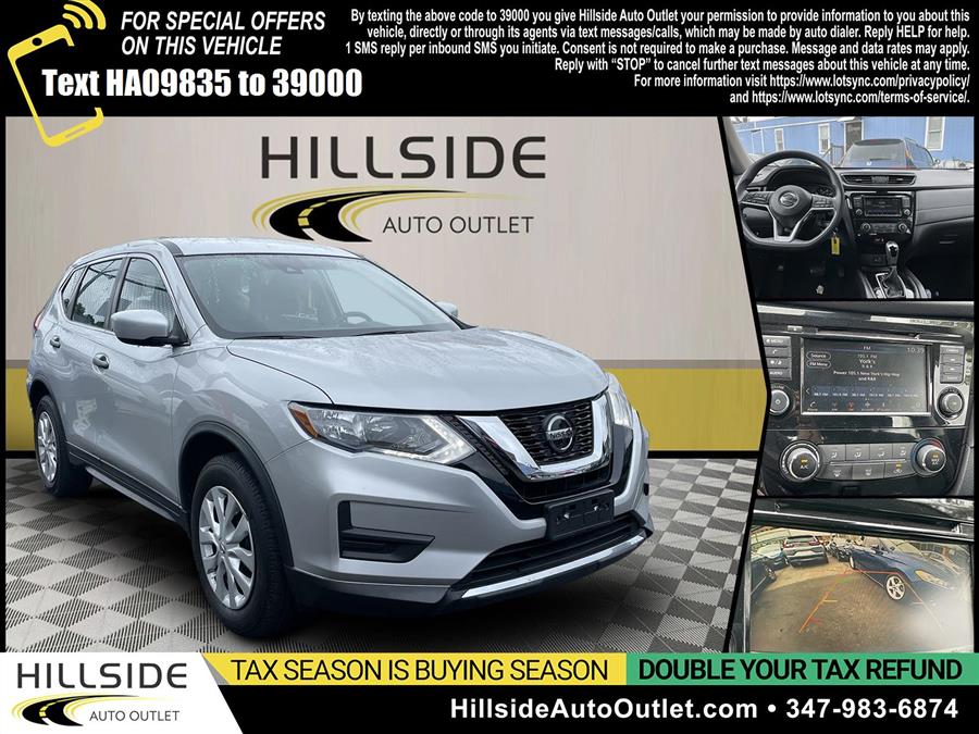 2019 Nissan Rogue S, available for sale in Jamaica, New York | Hillside Auto Outlet. Jamaica, New York