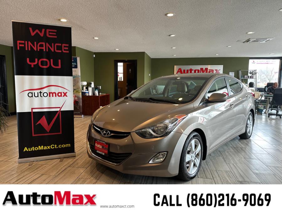 2013 Hyundai Elantra 4dr Sdn Auto GLS, available for sale in West Hartford, Connecticut | AutoMax. West Hartford, Connecticut