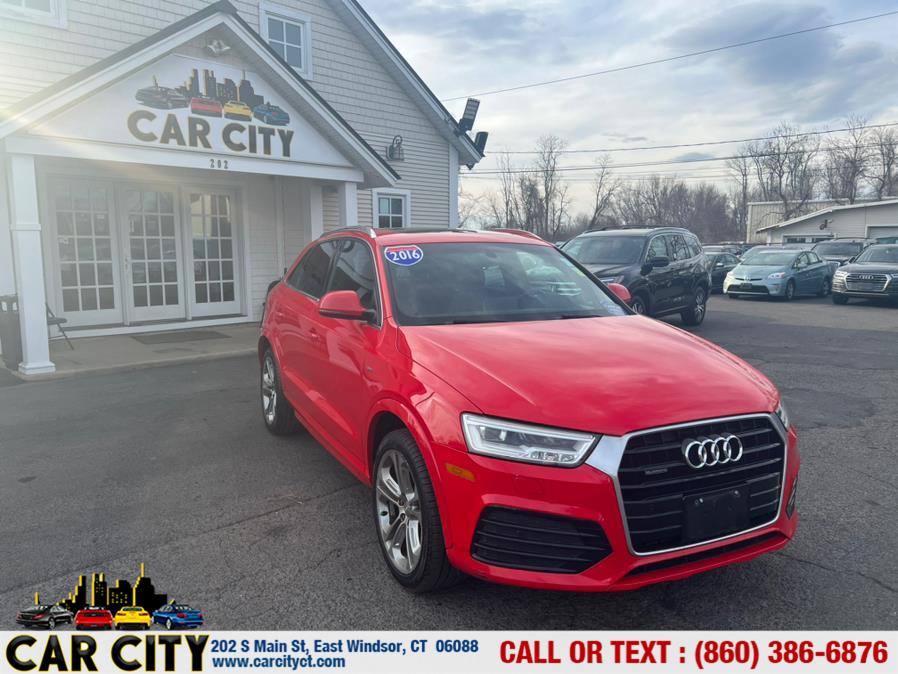 2016 Audi Q3 quattro 4dr Prestige, available for sale in East Windsor, Connecticut | Car City LLC. East Windsor, Connecticut 2016 Audi Q3 quattro 4dr Prestige, available for sale in East Windsor, Connecticut | Car City LLC. East Windsor, Connecticut