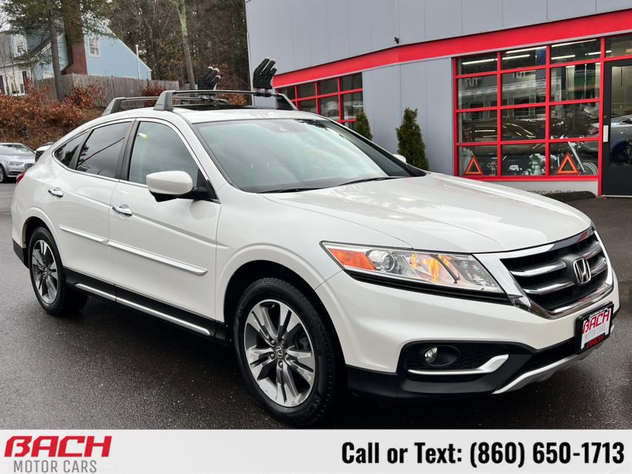 2013 Honda Crosstour 4WD V6 5dr EX-L w/Navi, available for sale in Canton , Connecticut | Bach Motor Cars. Canton , Connecticut