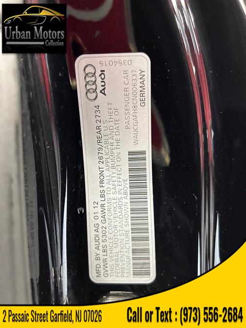 2012 Audi S5 3.0T QUATTRO PREMIUM PLUS, available for sale in Garfield, New Jersey | Urban Motors Collection. Garfield, New Jersey 2012 Audi S5 3.0T QUATTRO PREMIUM PLUS, available for sale in Garfield, New Jersey | Urban Motors Collection. Garfield, New Jersey