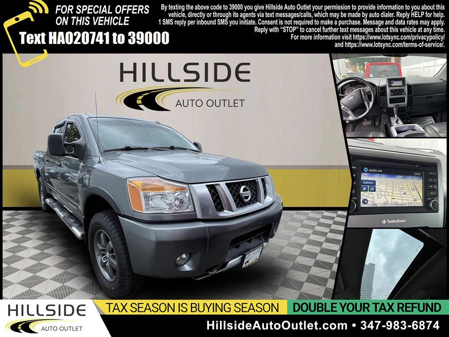 2015 Nissan Titan PRO-4X, available for sale in Jamaica, New York | Hillside Auto Outlet. Jamaica, New York 2015 Nissan Titan PRO-4X, available for sale in Jamaica, New York | Hillside Auto Outlet. Jamaica, New York